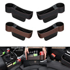 Multifunctional Car Seat Gap Storage Box Cup PU Leather Pocket Catcher Organizer Phone Bottle Cups Holder Car Accessories