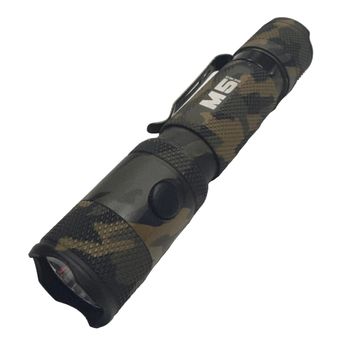 Powertac M5 Gen3 Tactical EDC Flashlight | 2030LM Super Bright | Auto-Magnetic Charge | IPX8 Waterproof & 2M Drop Resistant | 1-Inch Picatinny Mount Compatible