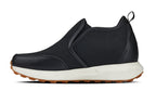 CALTO - J1433  - 3.3 Inches Taller (Black) - Casual Chunky Sole Sneaker Loafers