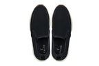 CALTO - J1433  - 3.3 Inches Taller (Black) - Casual Chunky Sole Sneaker Loafers