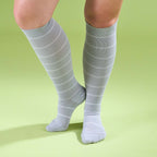 Knee-High Compression Socks - Stripes (20-30 mmHg)