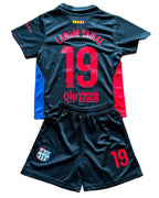 OUT of Stock - Lamine Yamal Black Barcelona Soccer Jersey Kids Toddler & Youth Sizes
