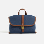 Denim messenger bag, women's casual canvas handbag, tote square bag