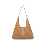 Soft leather woven hobo bag for women, tote bag for women, casual large capacity handheld shoulder bag, shoulder hobo purse
