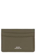 A.P.C. Mini Leather Card Holder with Four Slots