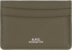 A.P.C. Mini Leather Card Holder with Four Slots