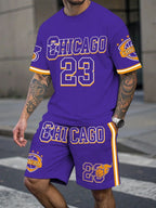 Men's Plus Size Basketball Clothing Set