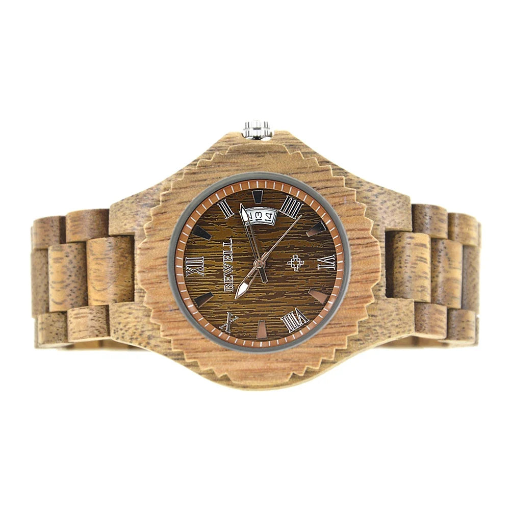 Wooden Watches for Men – Stylish Quartz Wristwatch