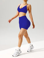 2 pcs/set Women Sports Bra Shorts Legging Set Sportswear Woman Gym Yoga Clothes Seamless Sexy Workout Outfit Women's Tracksuit