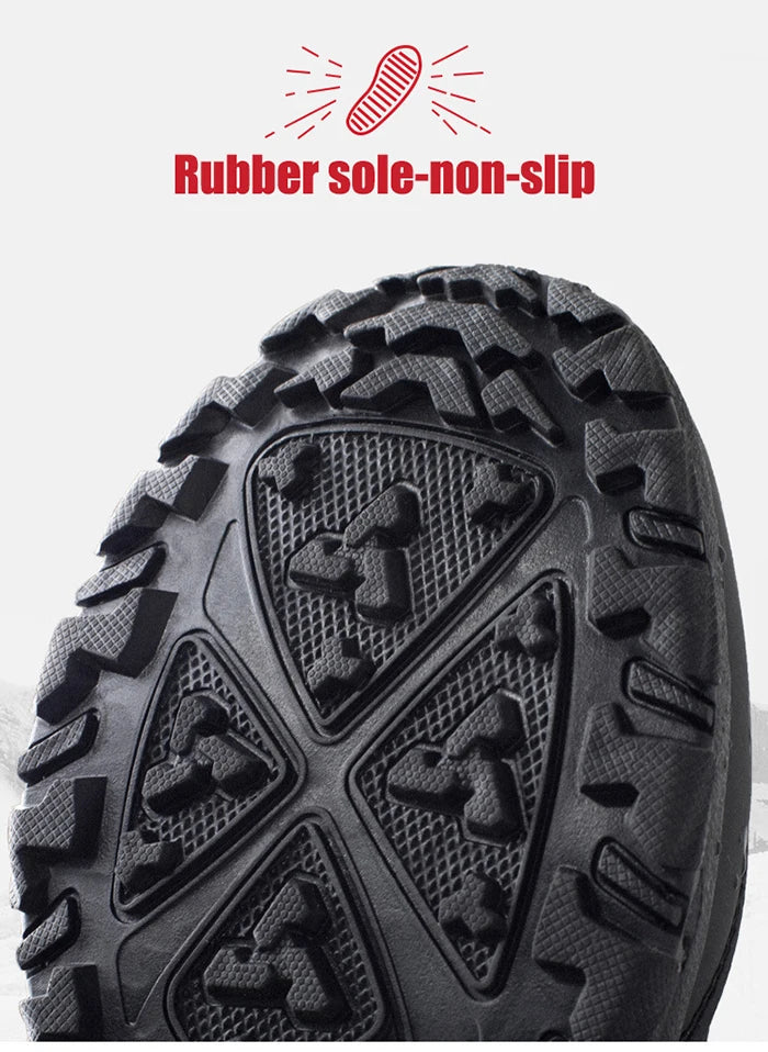 Men's Winter Waterproof Snow Boots