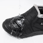 Snow Women Boots Fashion Unisex Shoes Slip On Platform Shoes For Women Ankle Boots Waterproof Plush Winter Shoes Botas Mujer