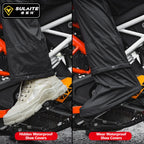 SULAITE Motorcycle Rain Suit Men Women Rain Gear Waterproof Protective Rain Coat with Pants 2 Pieces Breathable Outdoor