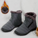 Winter Women Boots Waterproof Snow Boots Plus Size Casual Flat Women Casual Shoes Warm Fur Female Boots Antislip Cotton Shoes