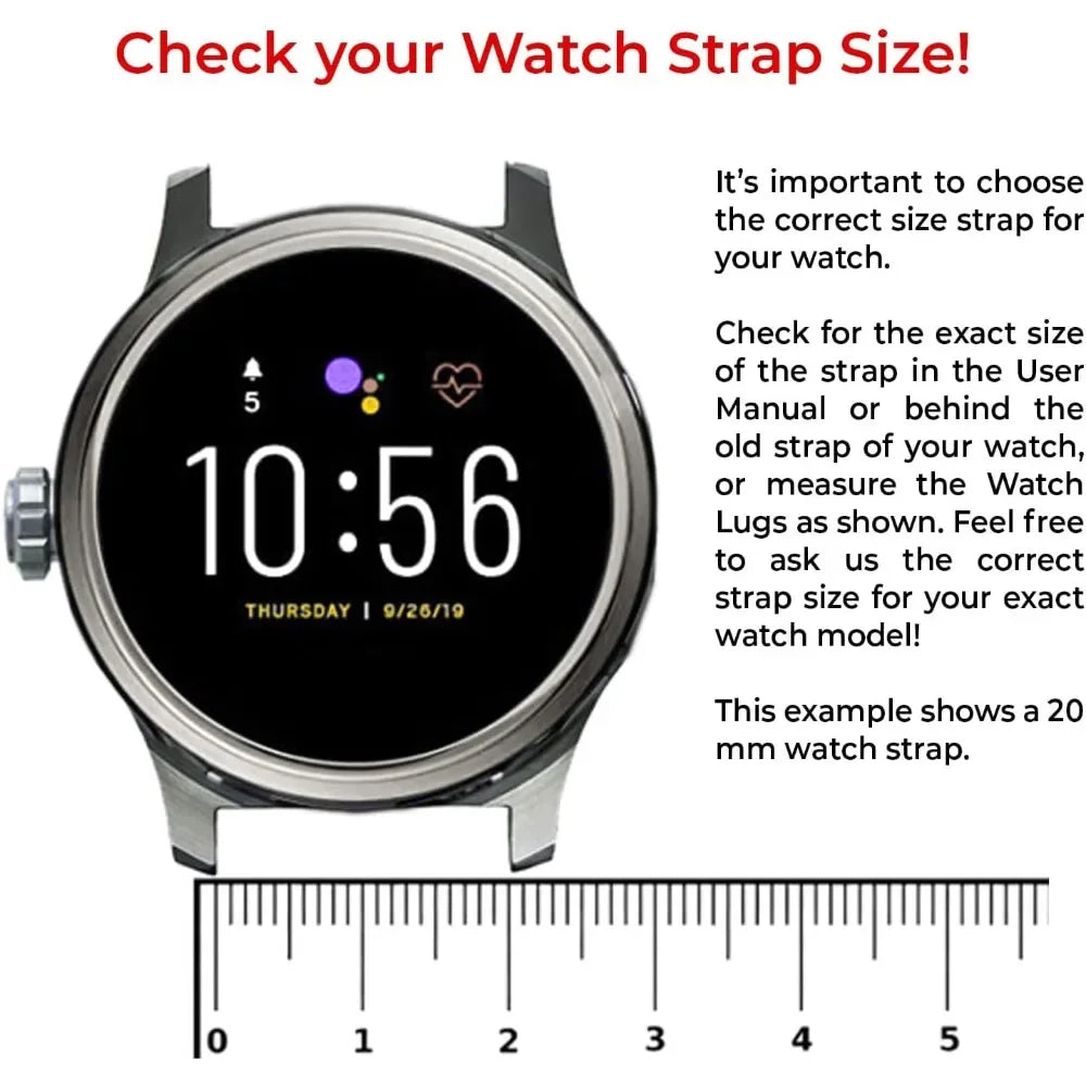 COROS Nylon Band Strap For Smartwatch - Breathable Sport Loop