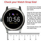 COROS Nylon Band Strap For Smartwatch - Breathable Sport Loop
