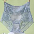 XL-3XL Big Size Women Lace Panties Summer Transparent Hollow Briefs Female  Lingerie Sexy Underwear Breathable Underpants New