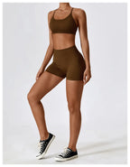 Yoga Shorts Women Gym Outfit Scrunch Butt Fitness Workout High Waist Leggings Gym Clothes For Women Cycling Shorts Sports Shorts