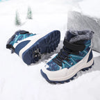 Kids Boots Winter Warm Waterproof Snow Boots for Children Casual Outdoor Sneakers Winter Plush Lining High-top Sports Shoes