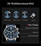 New Sports Canvas Luxury Digital Watch Men Fashion Quartz Wristwatches Gifts For Man Automatic Watches Mens Clock Cadeau Homme