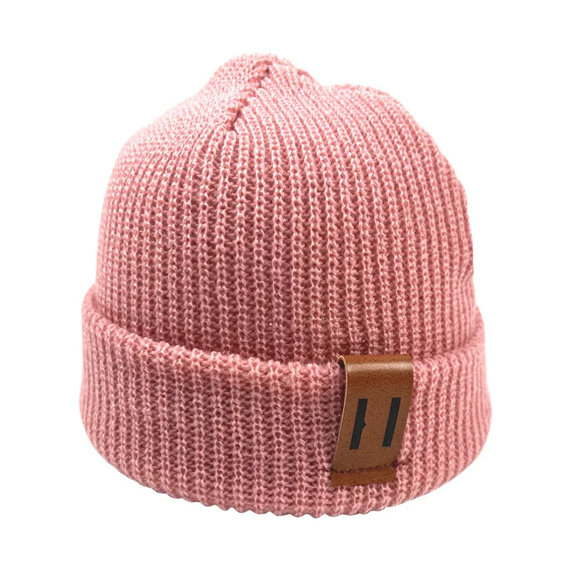 Baby Knit Beanie Hat for Boys and Girls | Warm Winter Ear Protection Cap