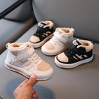 Winter Children Snow Boots for Boys Girls Fashion Kids Outdoor Sneakers Ankle Booties Warm Plush Running Sports Kids Shoes