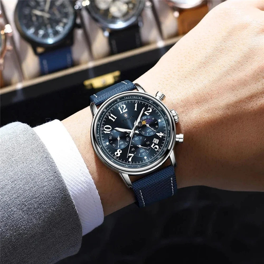 New Sports Canvas Luxury Digital Watch Men Fashion Quartz Wristwatches Gifts For Man Automatic Watches Mens Clock Cadeau Homme