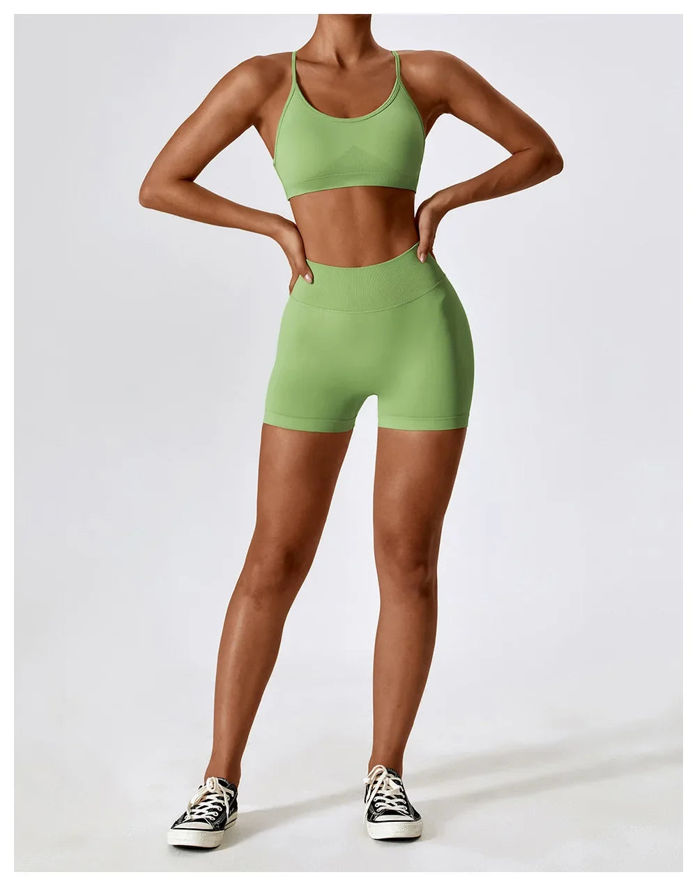Yoga Shorts Women Gym Outfit Scrunch Butt Fitness Workout High Waist Leggings Gym Clothes For Women Cycling Shorts Sports Shorts