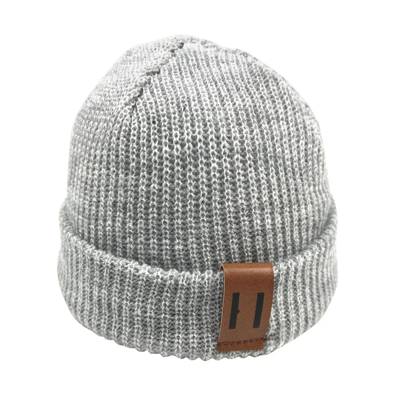 Baby Knit Beanie Hat for Boys and Girls | Warm Winter Ear Protection Cap