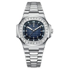 New Simple Digital Full Diamond Watch For Man Gifts Fashion Quartz Wristwatches Mens Automatic Watches Man Clock Montre Homme
