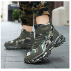 Winter Snow Boots For Children 2024 Trend Fashion Plush Camouflage Sneakers Thick Warm Teenager Faux Fur Boots For Kids