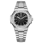 New Simple Digital Full Diamond Watch For Man Gifts Fashion Quartz Wristwatches Mens Automatic Watches Man Clock Montre Homme