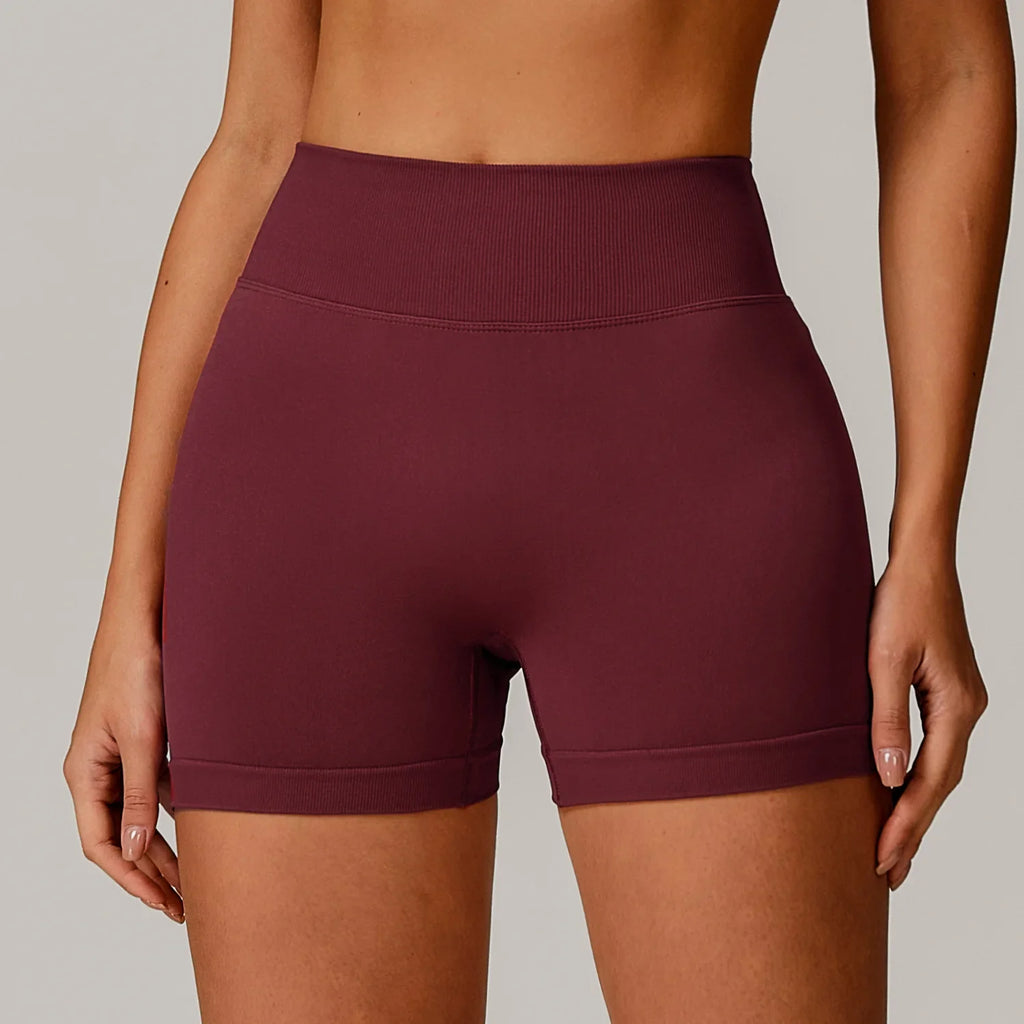 Yoga Shorts Women Gym Outfit Scrunch Butt Fitness Workout High Waist Leggings Gym Clothes For Women Cycling Shorts Sports Shorts