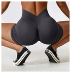 Yoga Shorts Women Gym Outfit Scrunch Butt Fitness Workout High Waist Leggings Gym Clothes For Women Cycling Shorts Sports Shorts