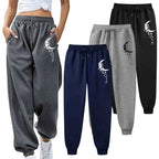 Women's Print Drawstring Jogger Pants