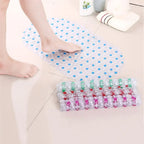 Non-Slip Bathroom Mat with Suction Cups – Massage Bath Tub Shower Rug