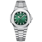 PAAZOMU Business Casual Quartz Wristwatch Men Waterproof Luminous Hands Classic Durable Strap Fashion Watch for Work Daily Life