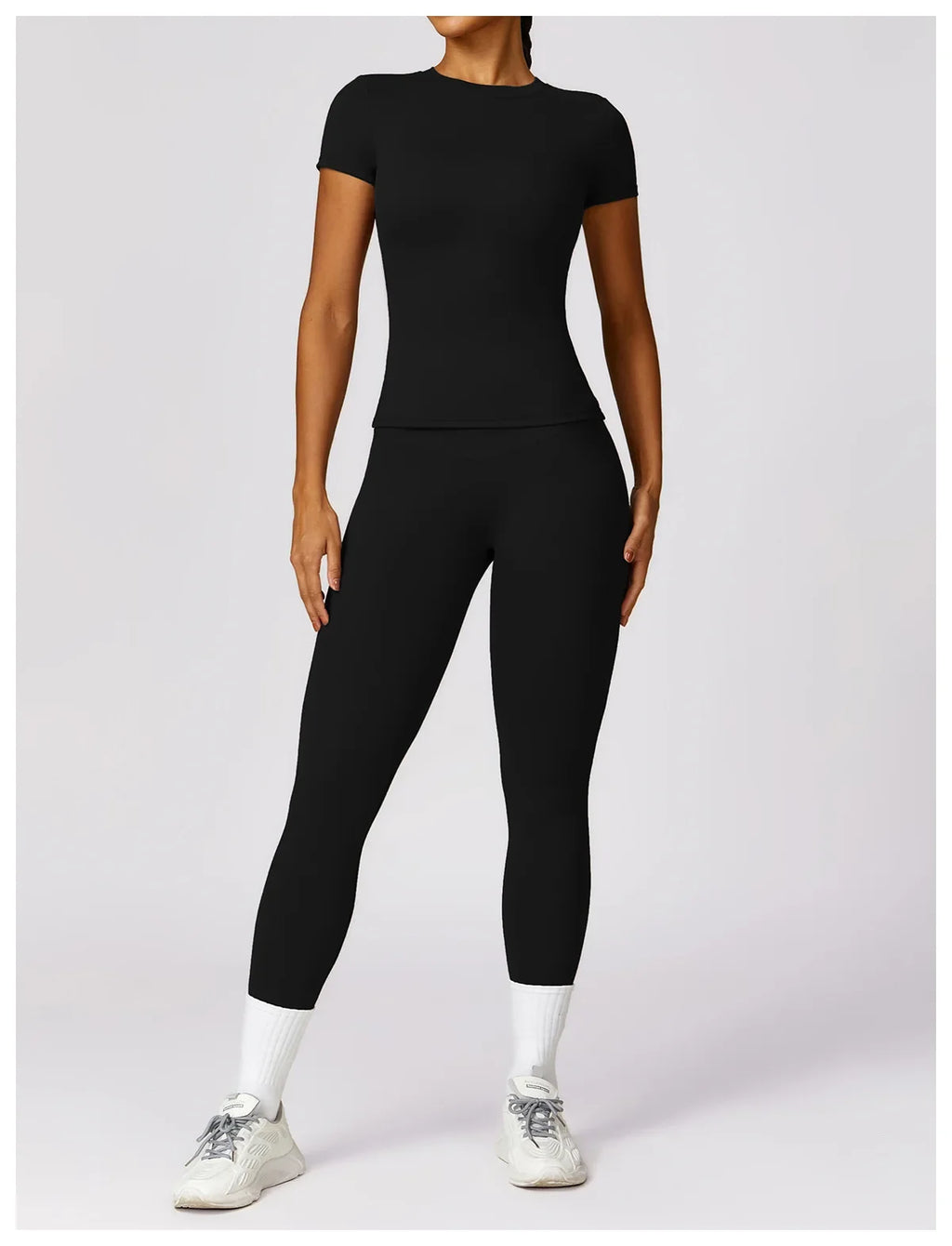 NCLAGEN Gym Top Women Short Sleeve Workout Clothes Sports T Shirt Femme Fitness Activewear Running Accessories Yoga Tight Tops