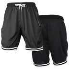 Men's Quick Dry Gym Jogger Shorts, 8 Colors