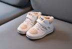 Winter Children Snow Boots for Boys Girls Fashion Kids Outdoor Sneakers Ankle Booties Warm Plush Running Sports Kids Shoes