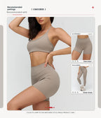 Neck Hanging Sports Bra High Support Women Push Up Bra Summer Gym Clothes Fitness Halter Top Quick Dry Running Workout Underwear