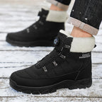 Mens Winter Snow Boots – Warm Durable Outdoor Shoes