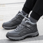 Mens Waterproof Winter Snow Boots – Warm Durable Outdoor Shoes