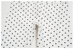 New Summer Women White Polka Dot Print Yoga Sets Hanging Neck Slim Sport Vest High Waist Mid Pants Gym Two-piece Workout Clothes