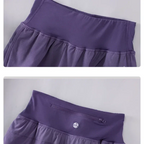 DRUR Yoga Shorts Women Summer Five-Quarter Athletic Shorts Elastic Waist Running Workout Short Leggings For Ladies Sport Shorts