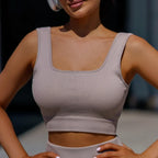Seamless Backless Yoga Suit Set Women Sexy Gym Leopard Print Leggings Bra Set High Waist Workout Clothes Hip Raise Pants