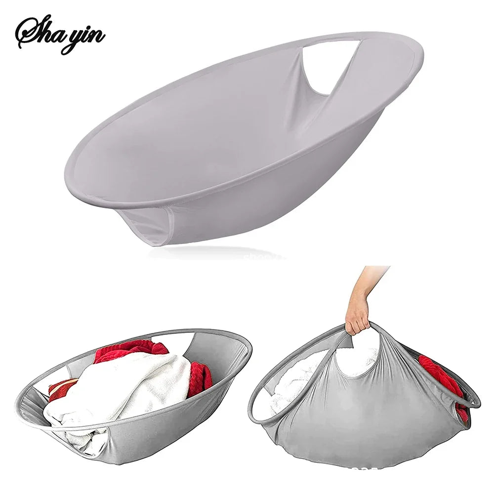 Portable Foldable Dirty Clothes Basket Storage Basket Laundry Hamper Basket Pop up Laundry Storage Basket