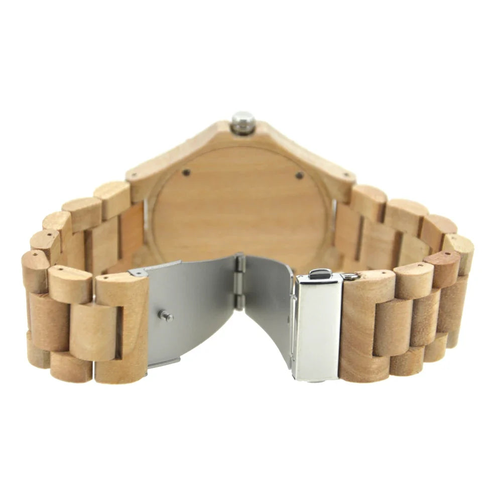 Wooden Watches for Men – Stylish Quartz Wristwatch