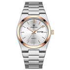 PAAZOMU Luxury Sport Quartz Man Wristwatch Waterproof Luminous Date Week Men Watches Stainless Steel Men's Watch Male Reloj+box
