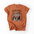 Salem Witch Cocktail Club All Hallows Eve Spooky Halloween Spirits Celebration Comfort Colors Tee