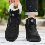 Mens Winter Snow Boots – Warm Durable Outdoor Shoes